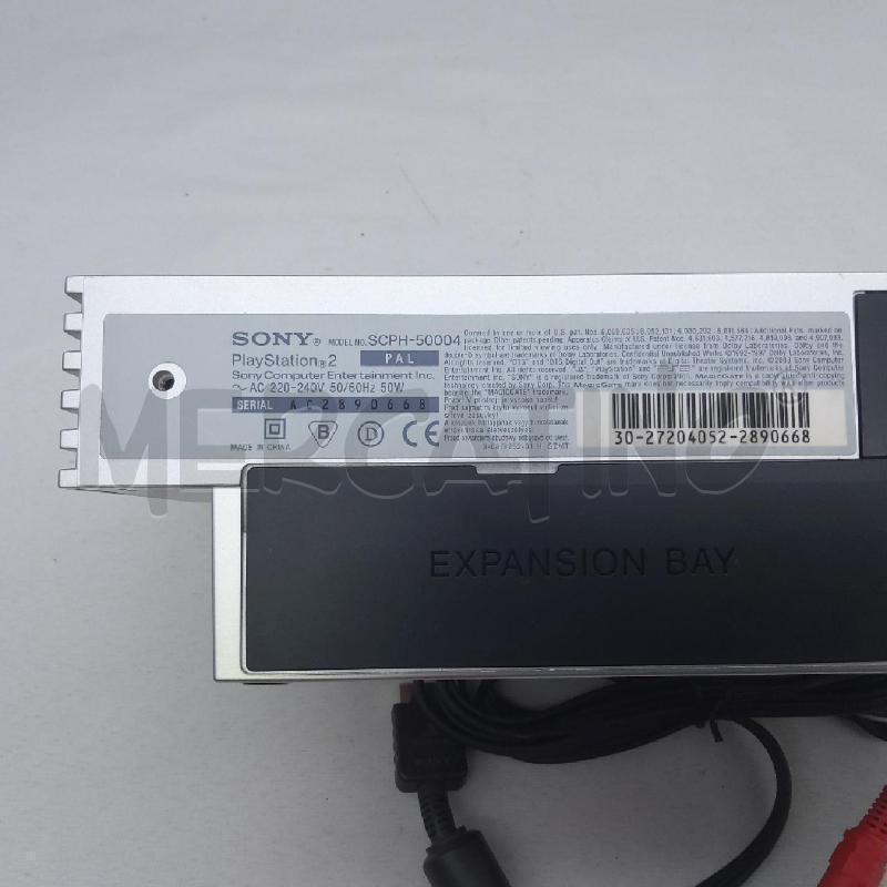CONSOLLE PS2 FAT GRIGIA+TLC 87 | Mercatino dell'Usato San maurizio canavese 4