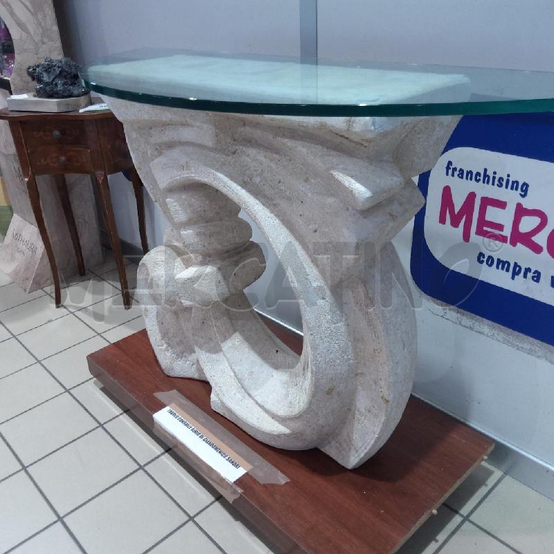 CONSOLLE SIRIO PIETRA DI VICENZA GIANDOMENICO SANDRI | Mercatino dell'Usato San maurizio canavese 4