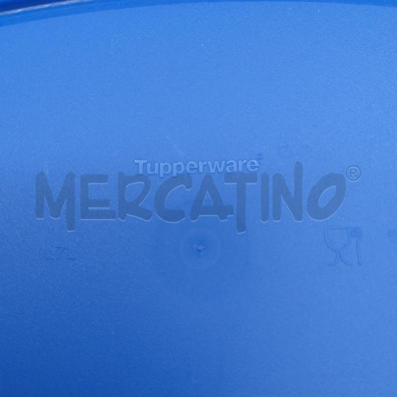CONTENITORE TUPPERWARE AZZURRO OVALE | Mercatino dell'Usato San maurizio canavese 4