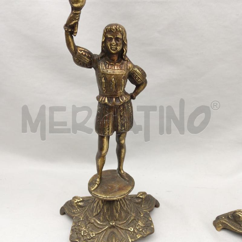 COPPIA CANDELIERI 4 FIAMME PAGGETTO | Mercatino dell'Usato San maurizio canavese 2