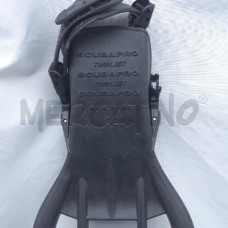 COPPIA PINNE SCUBAPRO TWINJET TG M | Mercatino dell'Usato San maurizio canavese 5