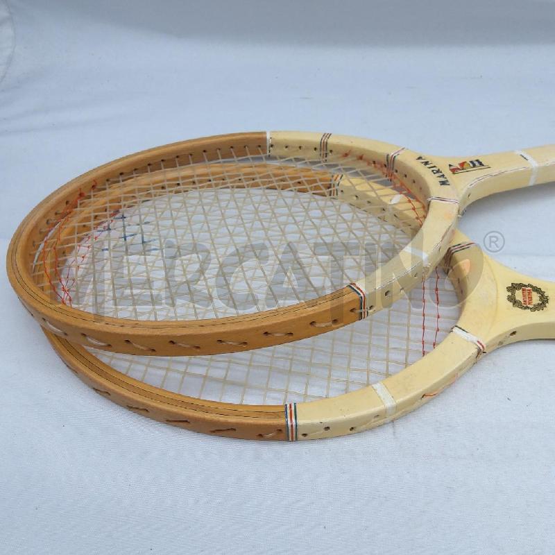 COPPIA RACCHETTE TENNIS VINTAGE MARINA  | Mercatino dell'Usato San maurizio canavese 3