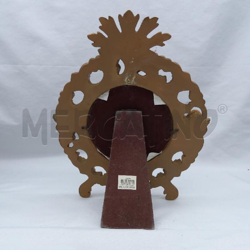 CORNICE TAVOLA TONDA RESINA ORO PUTTI ANGIOILETTI | Mercatino dell'Usato San maurizio canavese 3