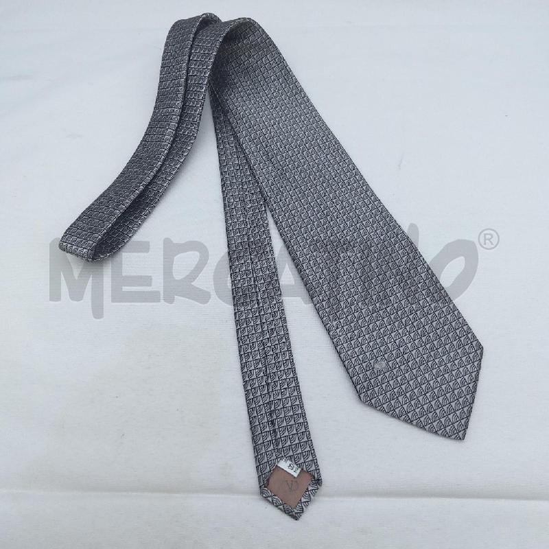 CRAVATTA ERVE JACQUES GRIGIO LAMINATA | Mercatino dell'Usato San maurizio canavese 1