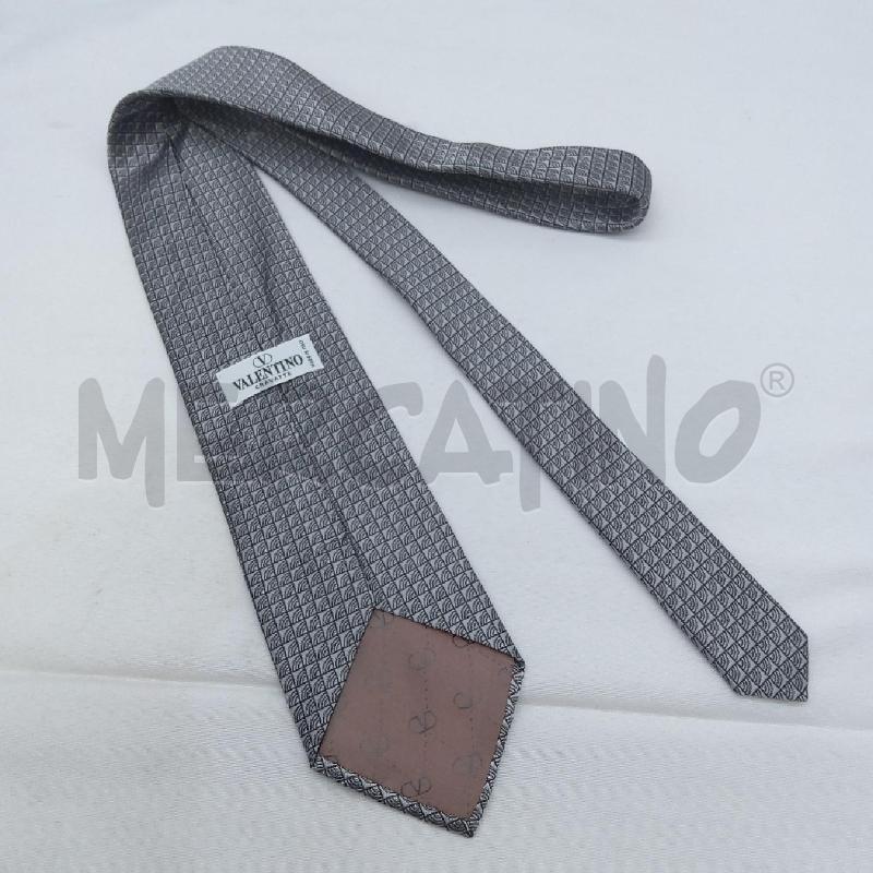 CRAVATTA ERVE JACQUES GRIGIO LAMINATA | Mercatino dell'Usato San maurizio canavese 3