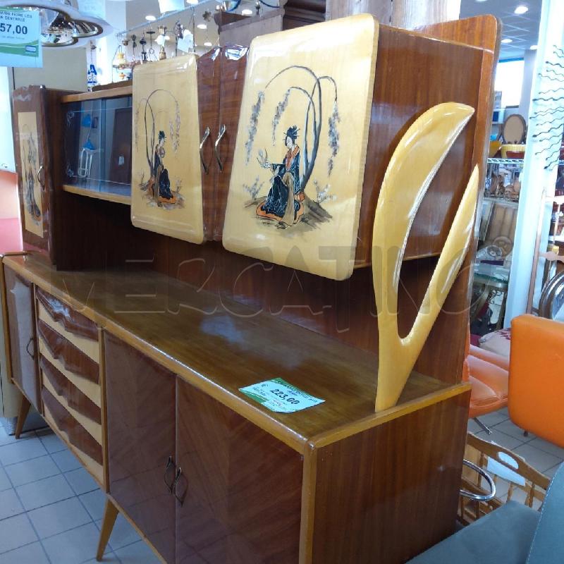 CREDENZINA VINTAGE ANTE GEISHE | Mercatino dell'Usato San maurizio canavese 3