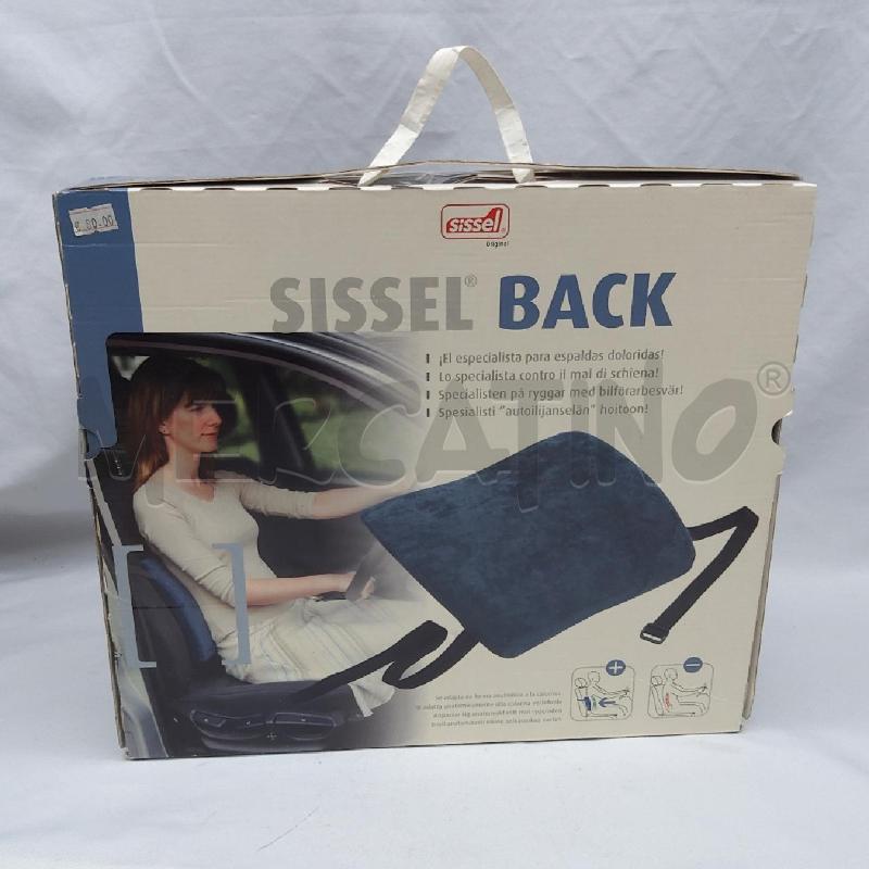 CUSCINO SCHIENA PER AUTO SISSEL BACL | Mercatino dell'Usato San maurizio canavese 2