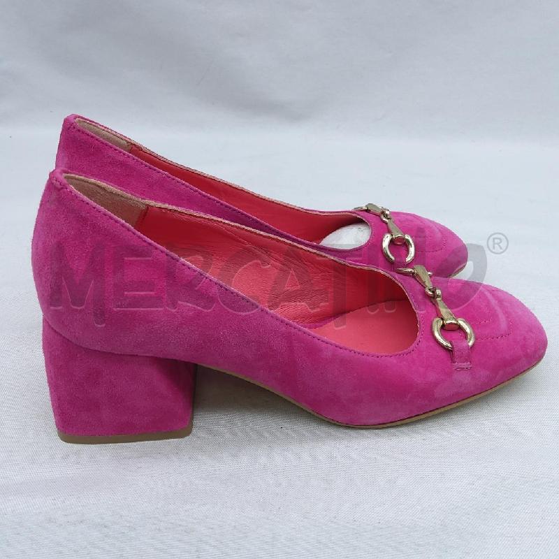 DECOLLETE 1C MOCASSINO SILKÒ FUCSIA GANCIO DORATO | Mercatino dell'Usato San maurizio canavese 3