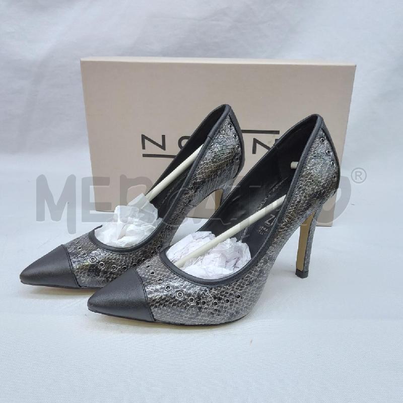 DECOLLETE NOON SC2 NERO SERPENTATO GRIGIO OCCHIELLATO  | Mercatino dell'Usato San maurizio canavese 1