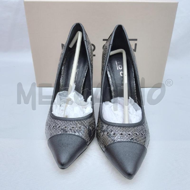 DECOLLETE NOON SC2 NERO SERPENTATO GRIGIO OCCHIELLATO  | Mercatino dell'Usato San maurizio canavese 2