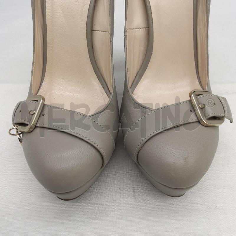 DECOLLETE PATRIZIA PEPE GRIGIO PLATEAU SC1 | Mercatino dell'Usato San maurizio canavese 5