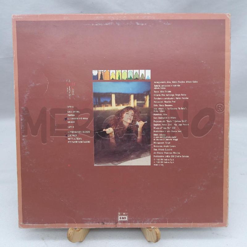 DISCO 33 GIRI VINILE ALICE FALSI ALLARMI | Mercatino dell'Usato San maurizio canavese 2