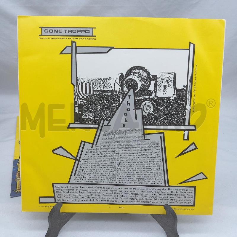 DISCO 33 GIRI VINILE GONE GEORGE HARRISON | Mercatino dell'Usato San maurizio canavese 4