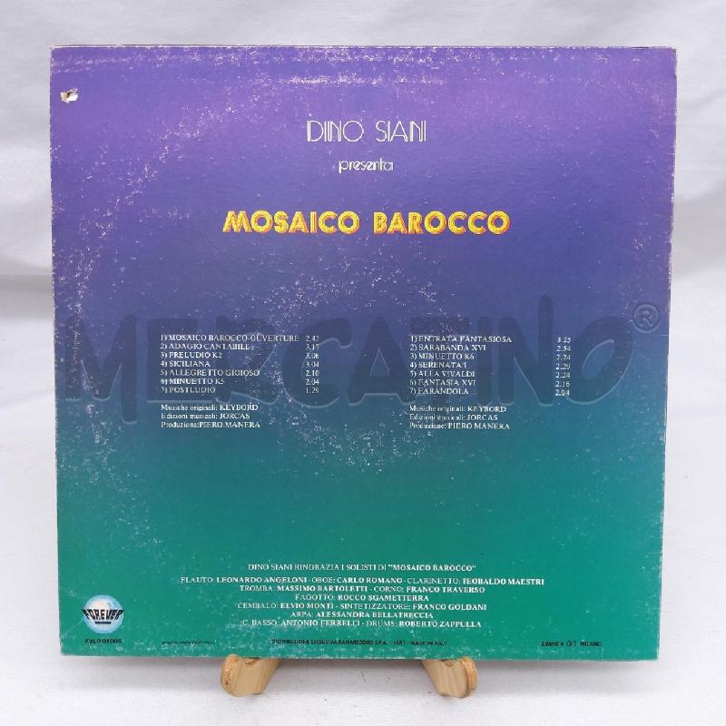 DISCO 33 GIRI VINILE MOSAICO BAROCCO DINO SIANI | Mercatino dell'Usato San maurizio canavese 2