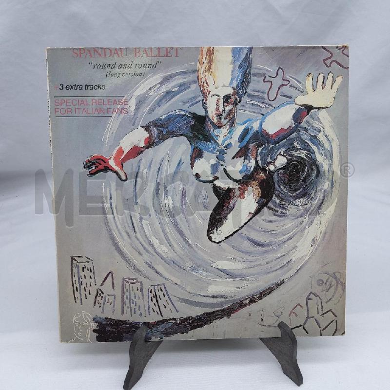 DISCO 33 GIRI VINILE SPANDAU BALLET ROUND AND ROUND | Mercatino dell'Usato San maurizio canavese 1