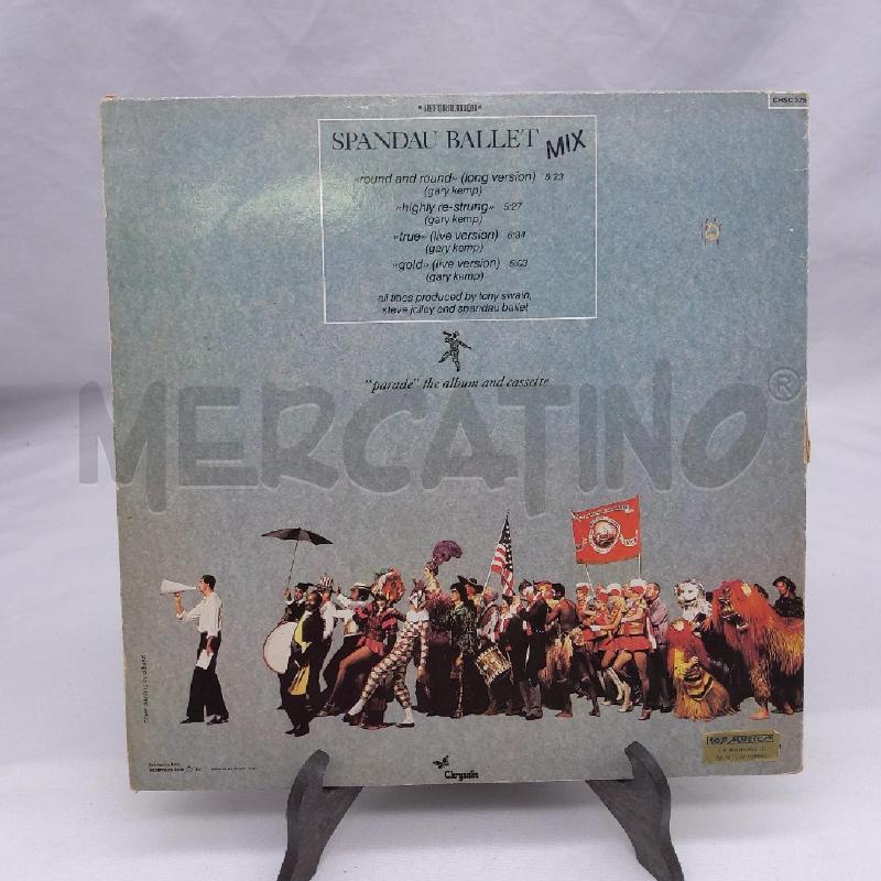 DISCO 33 GIRI VINILE SPANDAU BALLET ROUND AND ROUND | Mercatino dell'Usato San maurizio canavese 2
