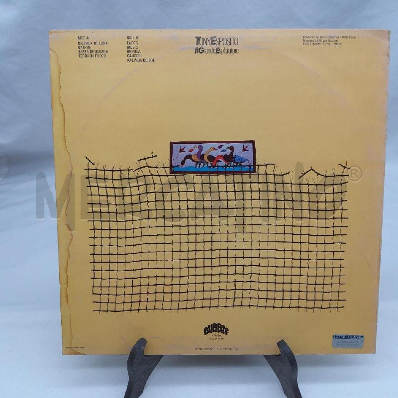DISCO 33 GIRI VINILE TONY ESPOSITO IL GRANDE ESPLORATORE | Mercatino dell'Usato San maurizio canavese 2