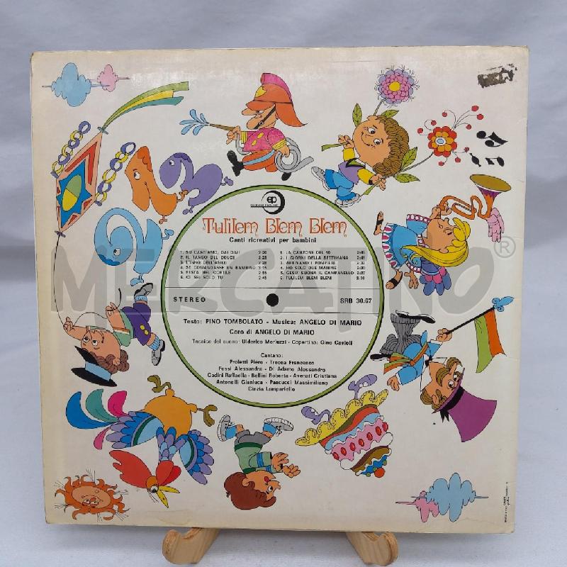 DISCO 33 GIRI VINILE TULILEM BLEMBLEM | Mercatino dell'Usato San maurizio canavese 2