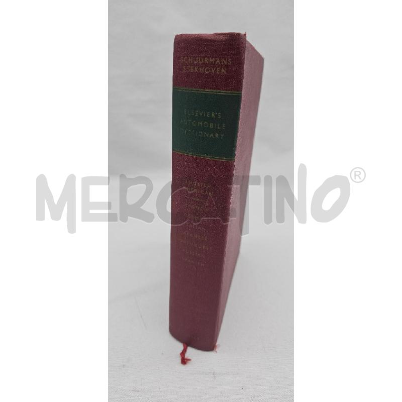 DIZIONARIO DELL'AUTOMOBILE IN OTTOLINGUE 1960 | Mercatino dell'Usato San maurizio canavese 1