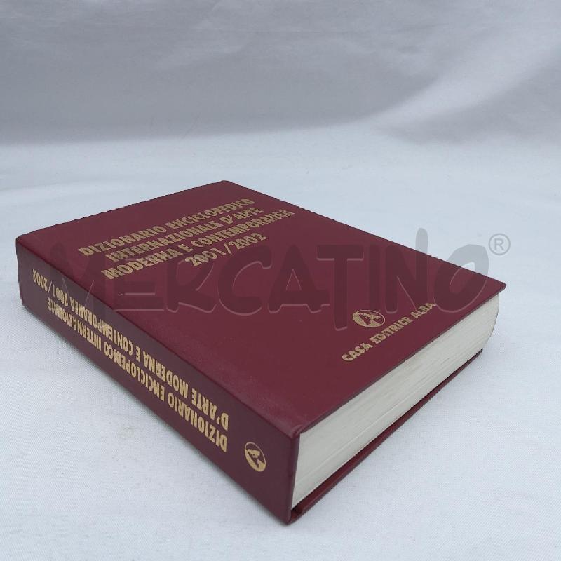 DIZIONARIO ENCICLOPEDICO DI ARTE MODERNA E CONTEMPORANEA 2001/2002 | Mercatino dell'Usato San maurizio canavese 2