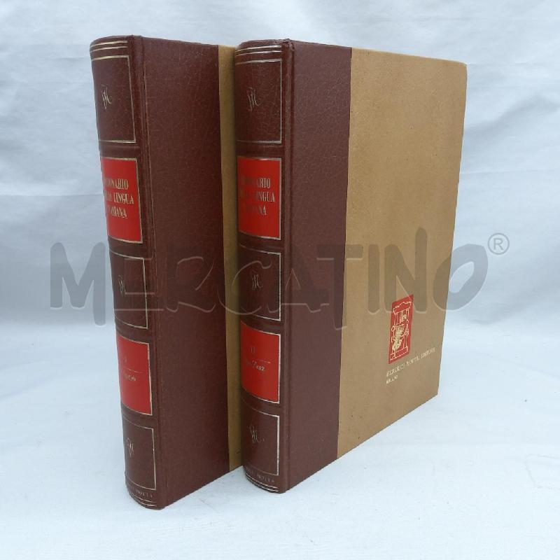 DIZIONARIO LINGUA ITALIANA FEDERICO MOTTA 2 VOLUMI | Mercatino dell'Usato San maurizio canavese 1