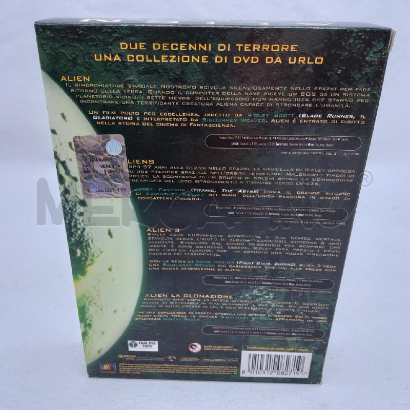 DVD ALIEN QUADRILOGIA | Mercatino dell'Usato San maurizio canavese 2