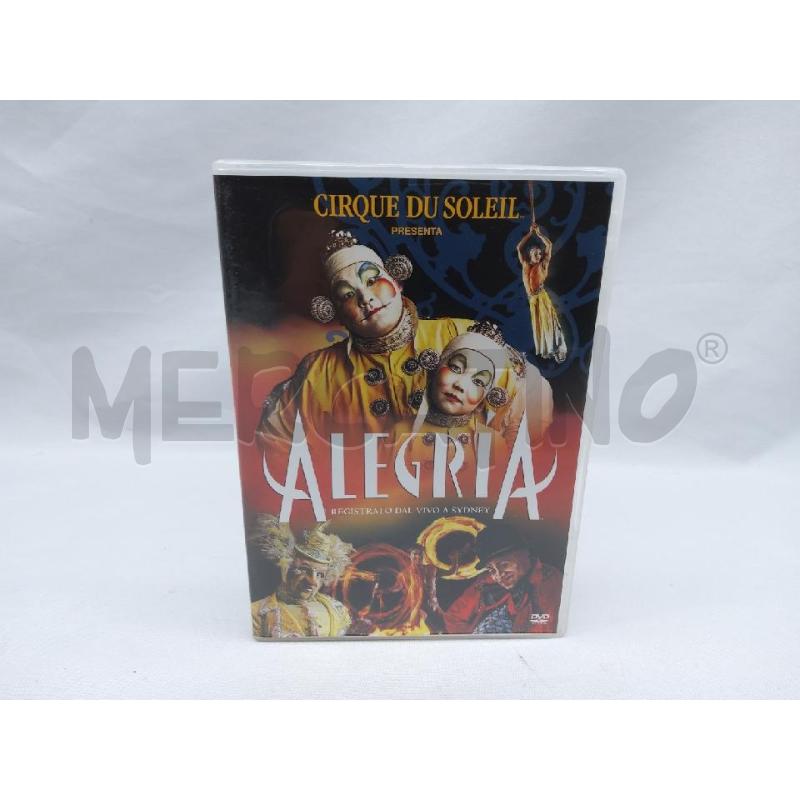 DVD ALLEGRIA CIRQUE DU SOLEIL  | Mercatino dell'Usato San maurizio canavese 1
