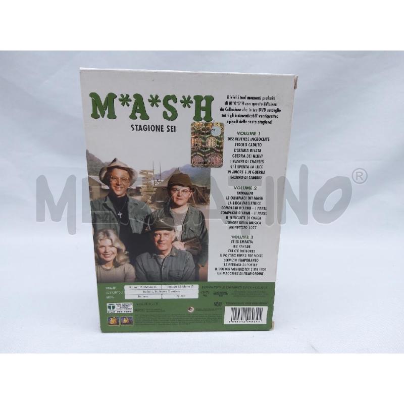 DVD M.A.S.H.STAGIONE SEI | Mercatino dell'Usato San maurizio canavese 3