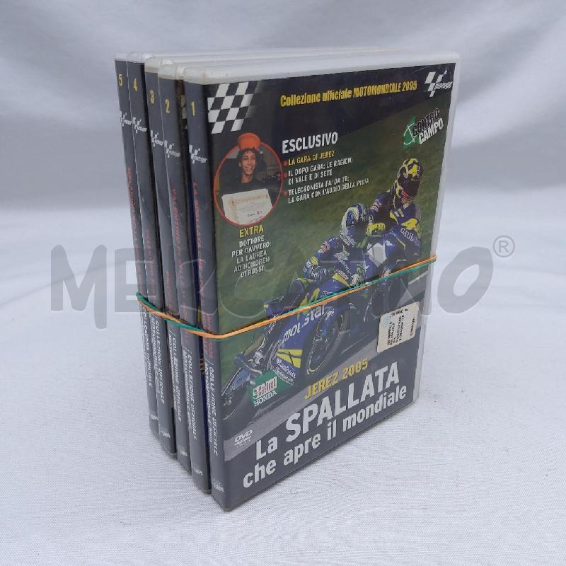 DVD PZ 5 COLLEZIONE UFFICIALE MOTOMONDIALE 2005 | Mercatino dell'Usato San maurizio canavese 1