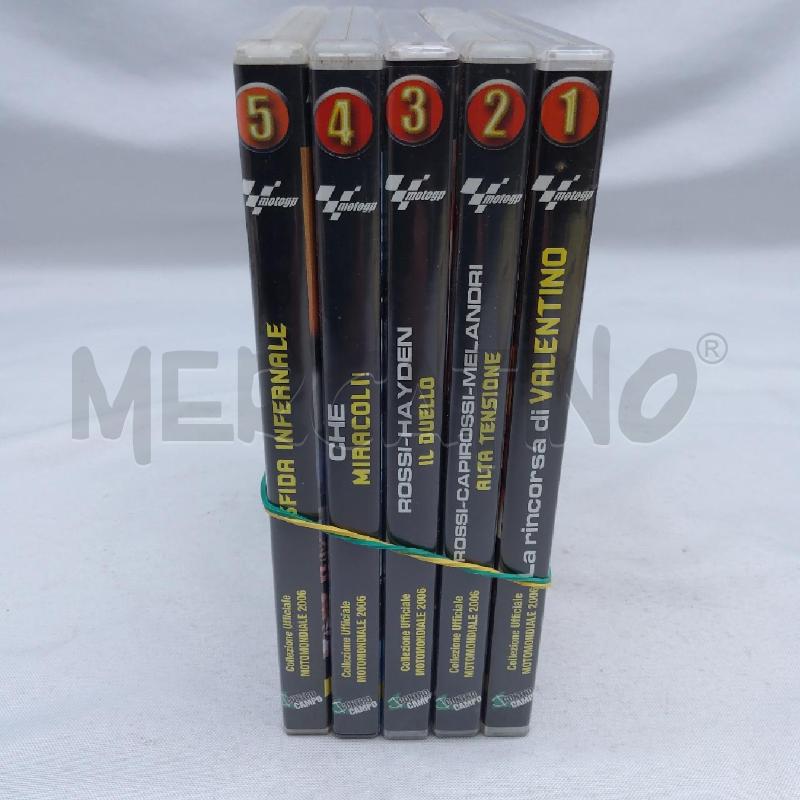 DVD PZ 5 COLLEZIONE UFFICIALE MOTOMONDIALE 2006 | Mercatino dell'Usato San maurizio canavese 2