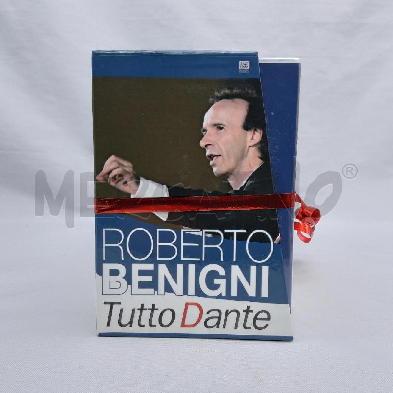 DVD ROBERTO BENIGNI TUTTO DANTE | Mercatino dell'Usato San maurizio canavese 2