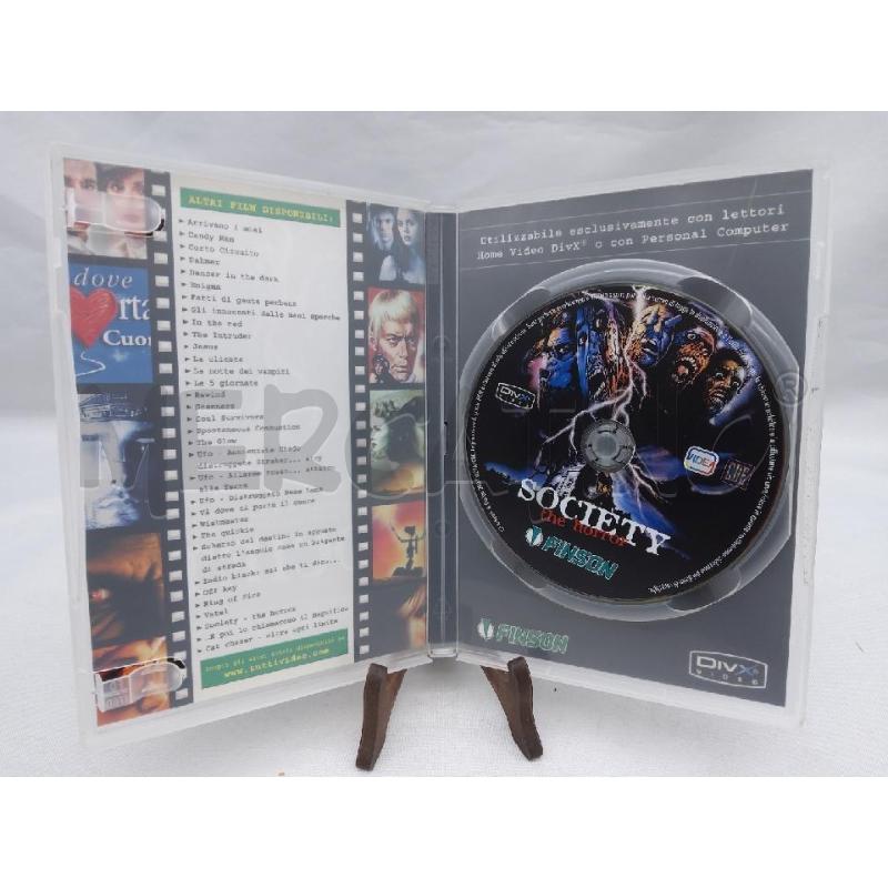DVD SOCIETY THE HORROR PER LETTORE DIVX E PC | Mercatino dell'Usato San maurizio canavese 3