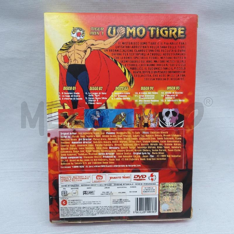 DVD UOMO TIGRE II YAMATO VIDEO BOX 1 | Mercatino dell'Usato San maurizio canavese 2