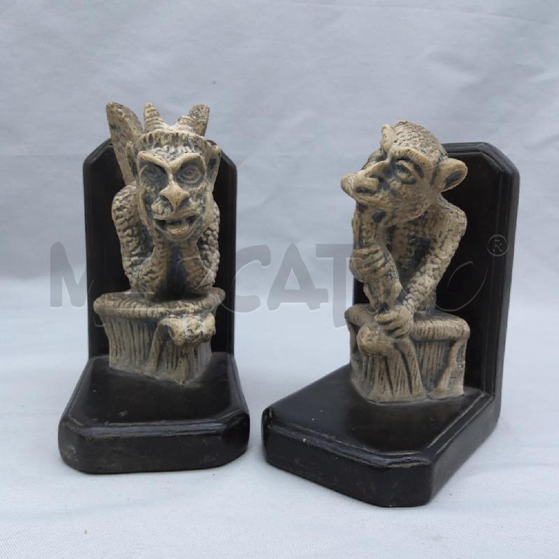FERMA LIBRI GARGOYLE NOTRE DAME BASE NERO | Mercatino dell'Usato San maurizio canavese 3