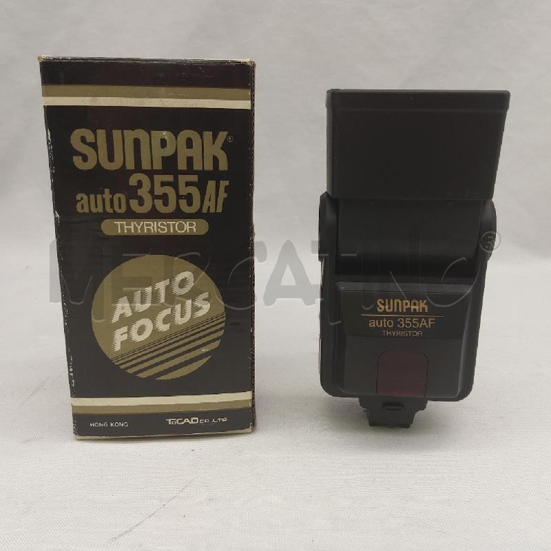 FLASH SUNPACK AUTO 355 AF | Mercatino dell'Usato San maurizio canavese 1