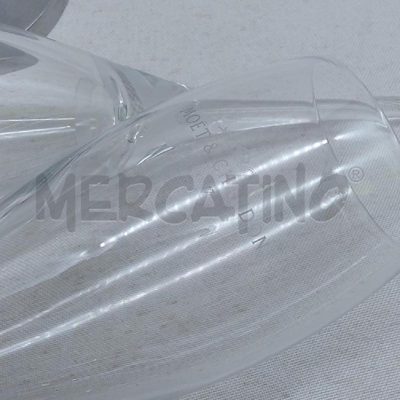 FLUTES PZ. 2 DUO MOET E CHADON BASE METALLO | Mercatino dell'Usato San maurizio canavese 3