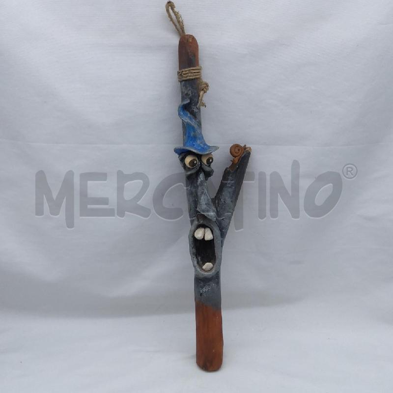 FOLLETTO BOSCO SDENTATO APPENDERE LEGNO ARTIGIANALE | Mercatino dell'Usato San maurizio canavese 1