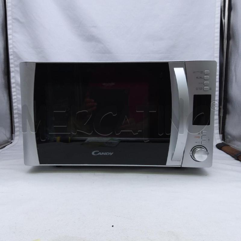 FORNO MICROONDE CANDY GRILL CRISP GRIGIO ACC SP | Mercatino dell'Usato San maurizio canavese 1