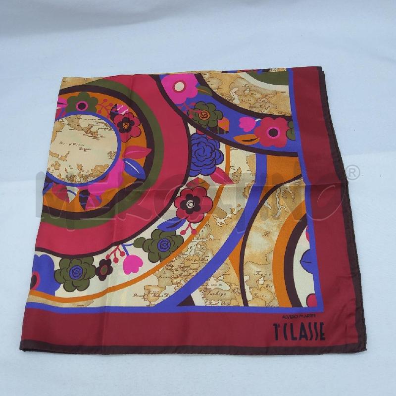FOULARD PRIMACLASSE ALVIERO MARTINI GEO VIOLA BORDEAUX  | Mercatino dell'Usato San maurizio canavese 2