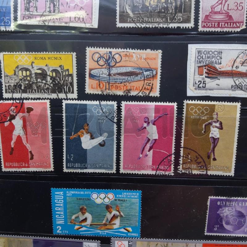 FRANCOBOLLI SERIE OLIMPIADI ANNI VERI | Mercatino dell'Usato San maurizio canavese 4