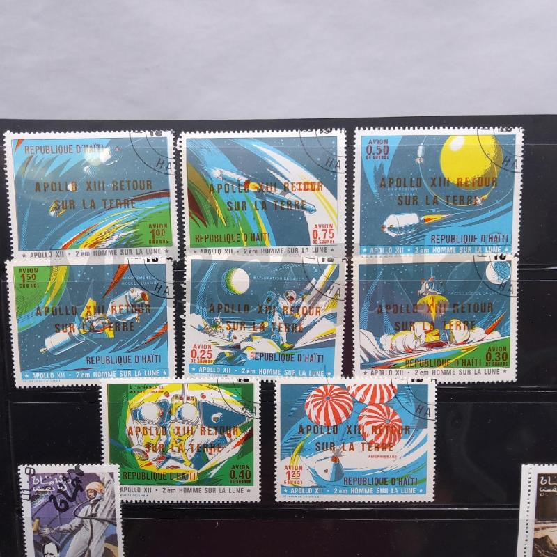 FRANCOBOLLI SERIE SPAZIO | Mercatino dell'Usato San maurizio canavese 2