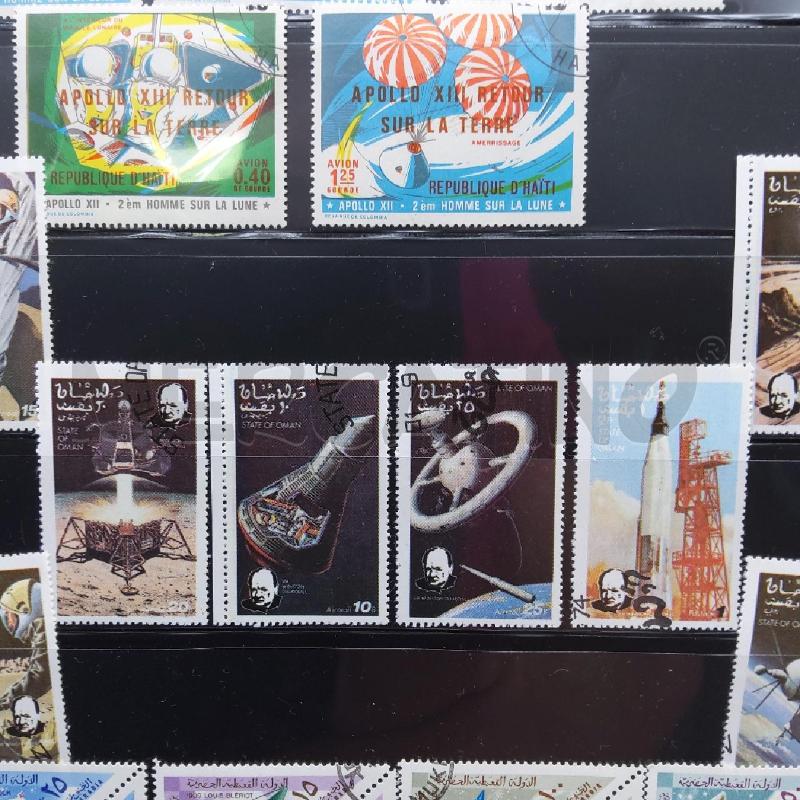 FRANCOBOLLI SERIE SPAZIO | Mercatino dell'Usato San maurizio canavese 3