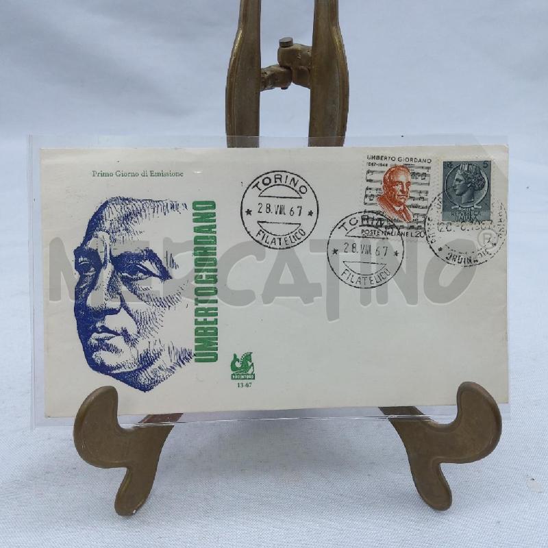 FRANCOBOLLO PRIMO GIORNO DI EMISSIONE 1967 | Mercatino dell'Usato San maurizio canavese 1