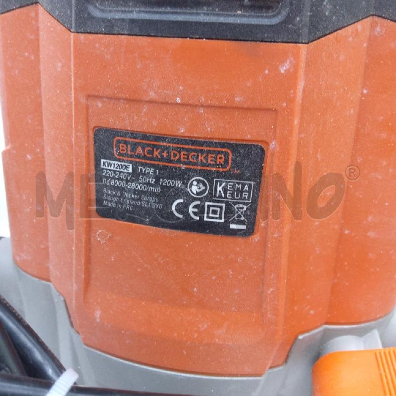 FRESA LEGNO BLACK&DECKER | Mercatino dell'Usato San maurizio canavese 4