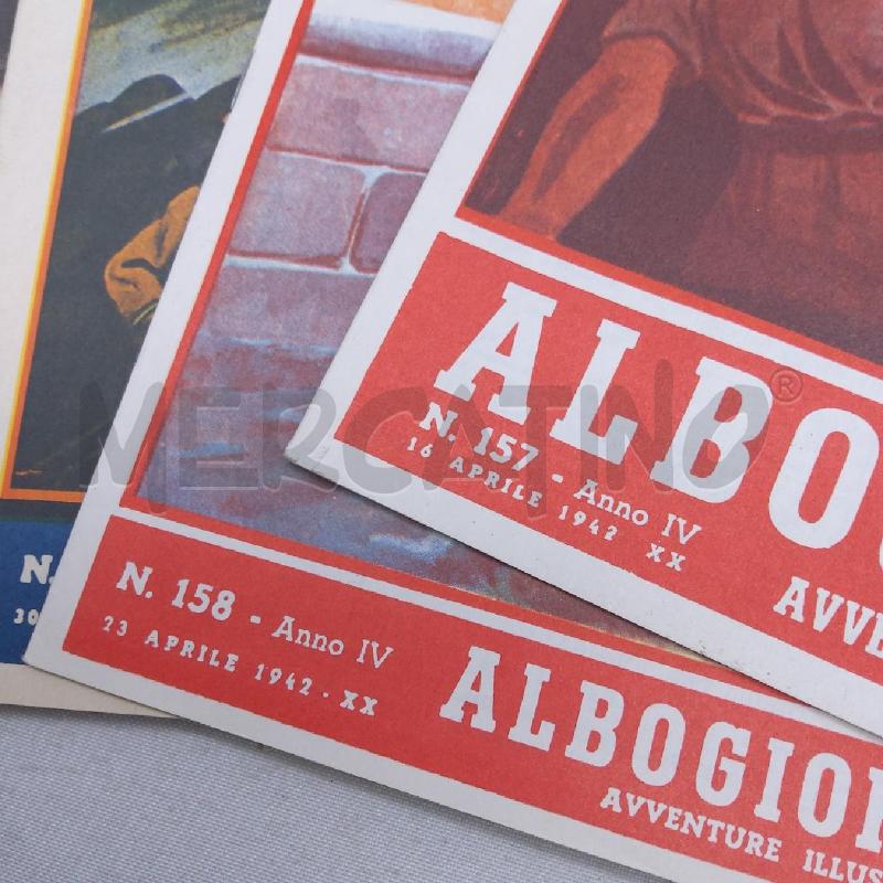 FUMETTI VINTAGE 1942 PZ 27 ALBOGIORNALE AVVENTURE ILLUSTRATE | Mercatino dell'Usato San maurizio canavese 2