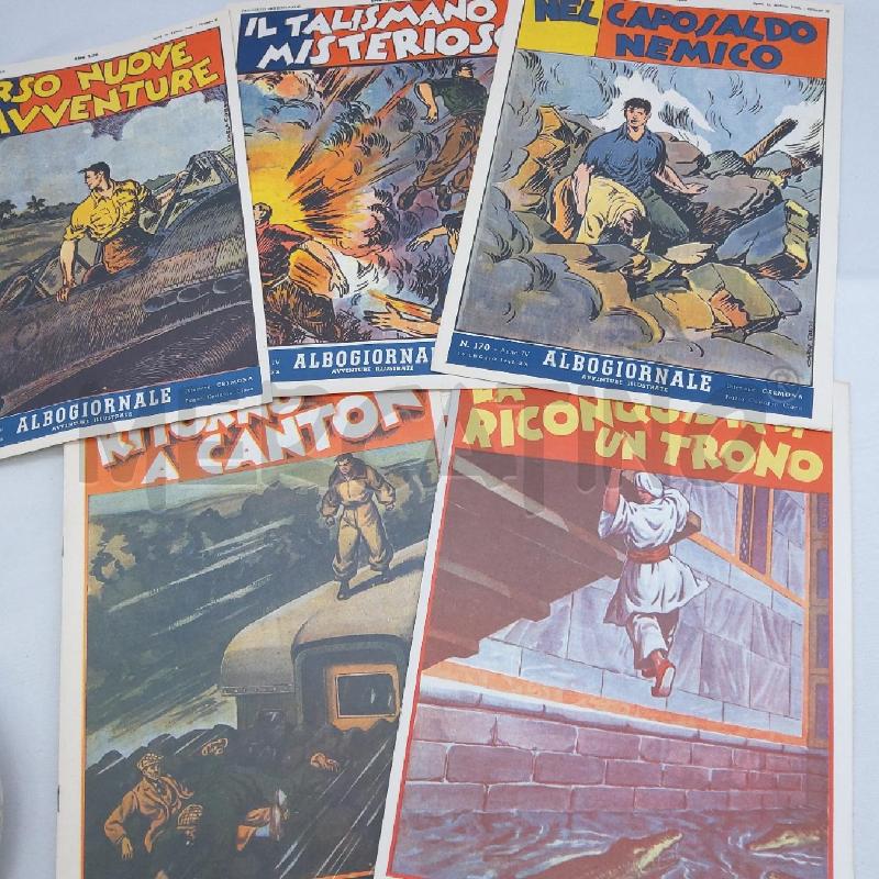 FUMETTI VINTAGE 1942 PZ 27 ALBOGIORNALE AVVENTURE ILLUSTRATE | Mercatino dell'Usato San maurizio canavese 3