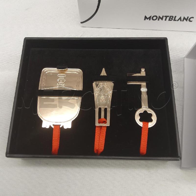 GADGET MONTBLANC PZ 3 DORATI + CONFEZIONE | Mercatino dell'Usato San maurizio canavese 2
