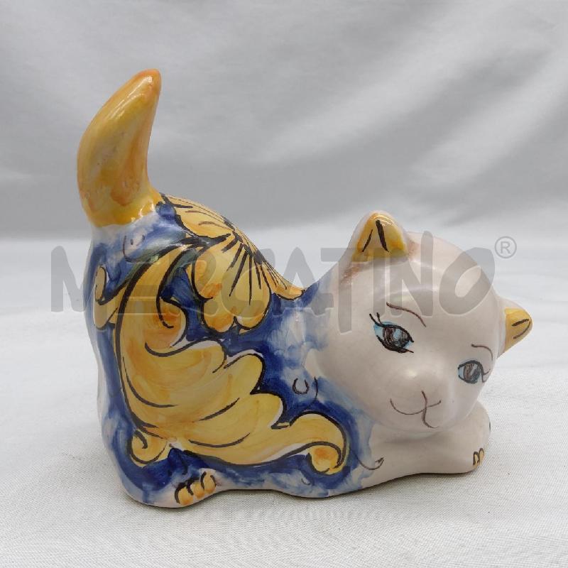 GATTINO CERAMICA SANTO SFETANO DI CAMSTRA | Mercatino dell'Usato San maurizio canavese 1