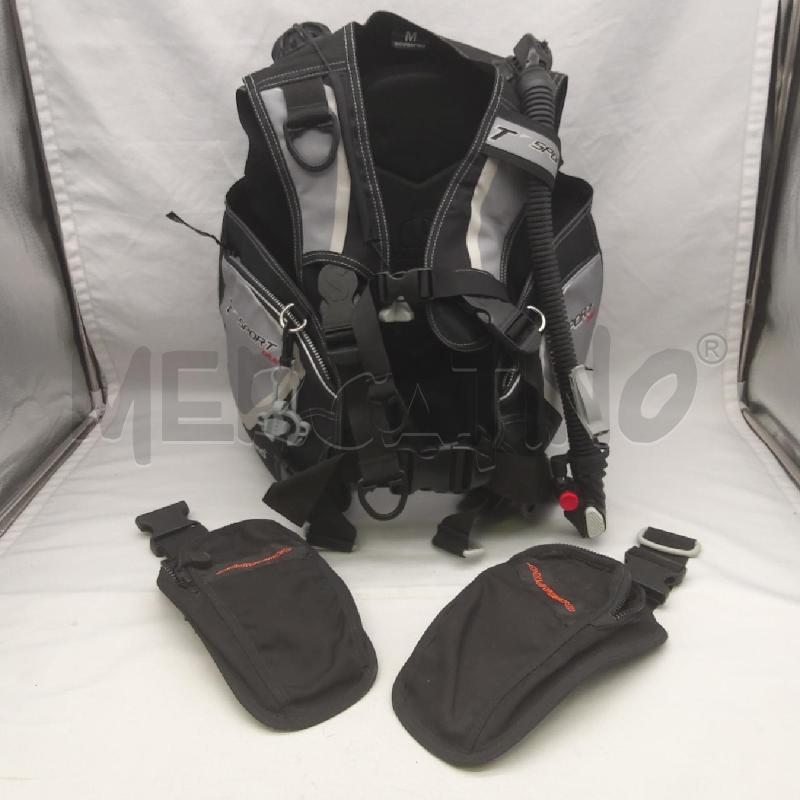 GAV JACKET SCUBAPRO T SPORT PLUS NERO  | Mercatino dell'Usato San maurizio canavese 1
