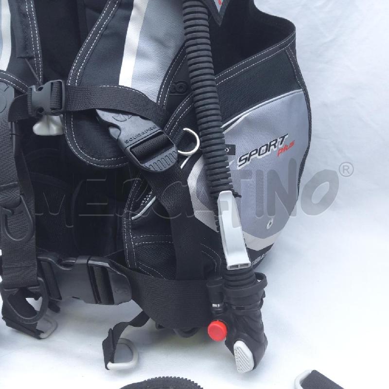 GAV JACKET SCUBAPRO T SPORT PLUS NERO  | Mercatino dell'Usato San maurizio canavese 2